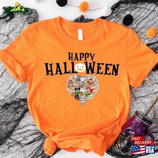 Disney World Happy Halloween T-Shirt Customizable Sweatshirt Loved Characters Shirt Hoodie