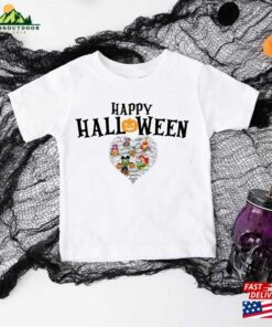 Disney World Happy Halloween T-Shirt Customizable Sweatshirt Loved Characters Shirt Hoodie