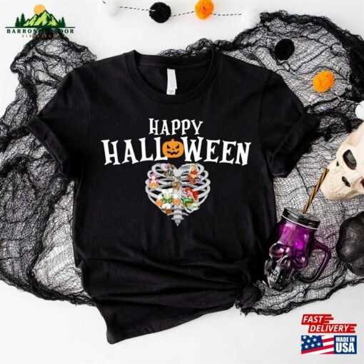 Disney World Happy Halloween T-Shirt Customizable Sweatshirt Loved Characters Shirt Hoodie