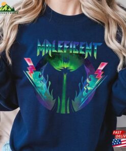 Disneyland Maleficent Rock Tour T-Shirt Sleeping Beauty Shirt Villains Band Sweatshirt Hoodie