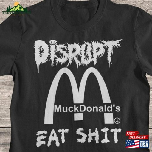 Disrupt Hardcore Punk Band Shirt Classic Unisex