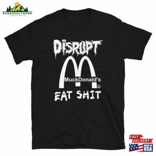 Disrupt Hardcore Punk Band Shirt Classic Unisex