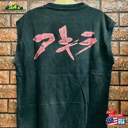 Distressed Akira Japanese Cyber Punk Anime 1988 Movie Poster Sleeveless T-Shirt Cyberpunk Hoodie