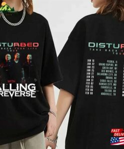 Disturbed 2024 Tour Shirt Band Fan Concert Classic Hoodie