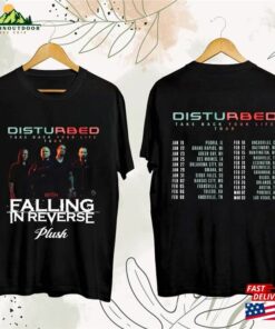Disturbed 2024 Tour Shirt Band Fan Concert Hoodie T Shirt 3
