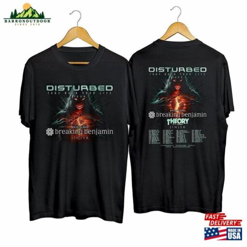 Disturbed Take Back Your Life Tour T-Shirt Shirt 2023 Hoodie