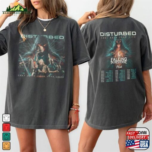 Disturbed Tour Shirt 2024 Concert Hoodie Unisex