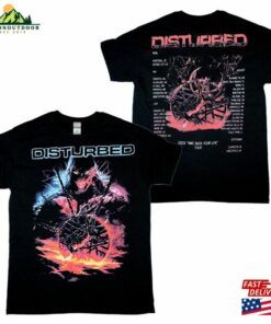 Disturbed World Tour 2023 Shirt Band Baseball T-Shirt Take Back Your Life Classic Unisex