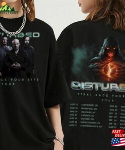 Disturbed World Tour 2023 Shirt Band Baseball T-Shirt Take Back Your Life Tshirt Sweatshirt