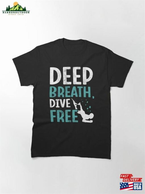 Diver Apnea Diving Classic T-Shirt