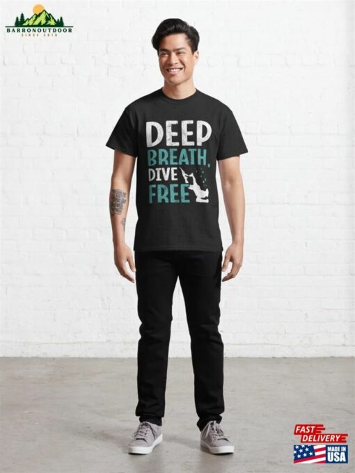 Diver Apnea Diving Classic T-Shirt