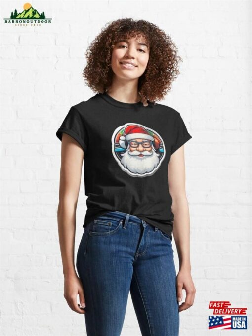 Dj Santa Christmas Classic T-Shirt Sweatshirt