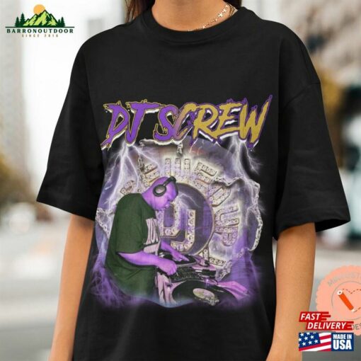 Dj Screw Unisex T-Shirt Sweatshirt Concert 2023 Merch Classic