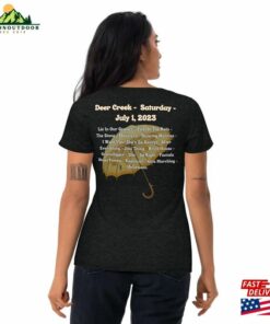 Dmb 2023 Concert Setlist Tee Deer Creek Noblesville Night 2 T Shirt Classic 1