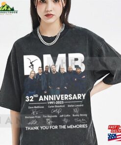 Dmb Anniversary 1991 2023 Thank You For The Memories Dave Matthews Shirt Sweatshirt Hoodie