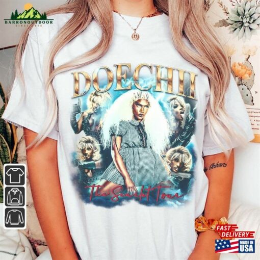 Doechii Rap Shirt The Scarlet Tour 2023 Vintage 90S Y2k Style Sweatshirt Unisex