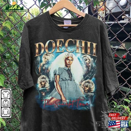 Doechii Rap Shirt The Scarlet Tour 2023 Vintage 90S Y2k Style Sweatshirt Unisex