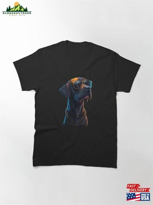 Dog With Sunglasses Classic T-Shirt Unisex Hoodie