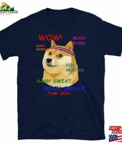 Dogecoin Doge Dog Workout Unisex Sweatshirt 4