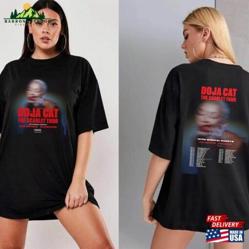 Doja Cat The Scarlet Tour 2023 Shirt Fan Concert T-Shirt Hoodie