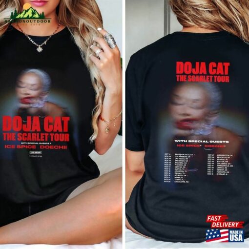 Doja Cat The Scarlet Tour 2023 Shirt Fan Concert T-Shirt Hoodie