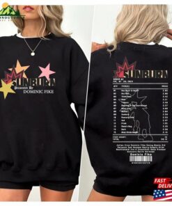 Dominic Fike Sunburn 2023 Tour Shirt Sweashirt Comic T Shirt Hoodie 3