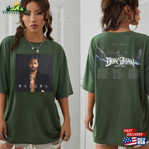 Don Juan Tour Maluma Shirt Graphic North American 2023 Fan Gift Classic T-Shirt