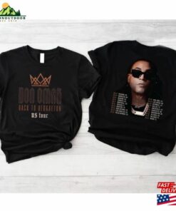 Don Omar Back To Reggaeton Tour 2024 Shirt Fan Gift Concert Hoodie Unisex