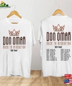 Don Omar Back To Reggaeton Us 2024 Tour T Shirt Concert Shirt Unisex 1