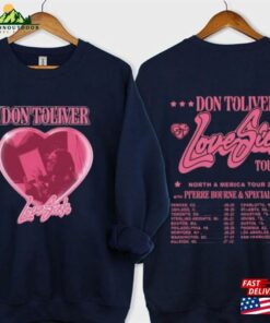 Don Toliver Love Sick Tour 2023 Shirt North America Album T-Shirt Sweatshirt