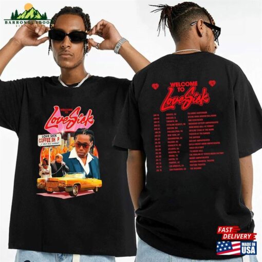 Don Toliver Love Sick Tour 2023 Shirt North America Fan Sweatshirt Classic