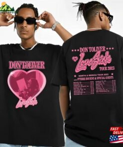 Don Toliver Love Sick Tour 2023 Shirt North America Fan T-Shirt Unisex