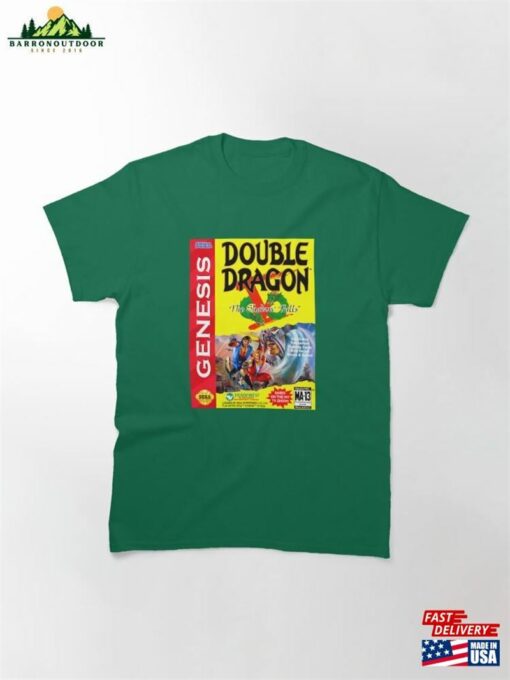 Double Dragon V Box Art Classic T-Shirt Unisex