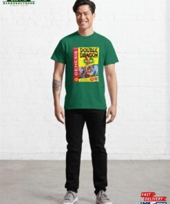 Double Dragon V Box Art Classic T-Shirt Unisex 2 Double Dragon V Box Art Classic T Shirt Unisex 3