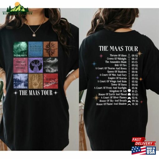 Double Side Sarah J Maas Eras Tour Shirt Crescent City Classic T-Shirt