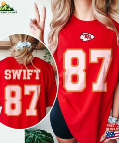 Double Side Swift And Travis Kelce 87 T-Shirt Football Shirt Classic Sweatshirt