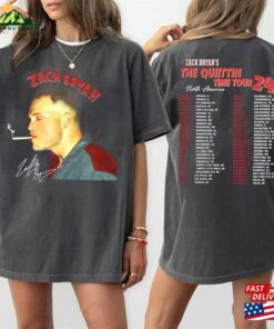Double Side Zach Bryan The Quittin Time Tour 2024 Shirt Country Music Classic Sweatshirt 2 Double Side Zach Bryan The Quittin Time Tour 2024 Shirt Country Music Classic Sweatshirt 3