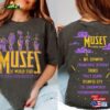 Double Sided Hercules Muses 97 World Tour Comfort Colors Shirt Retro Disney Front And Back T-Shirt Disneyland Trip Unisex Hoodie