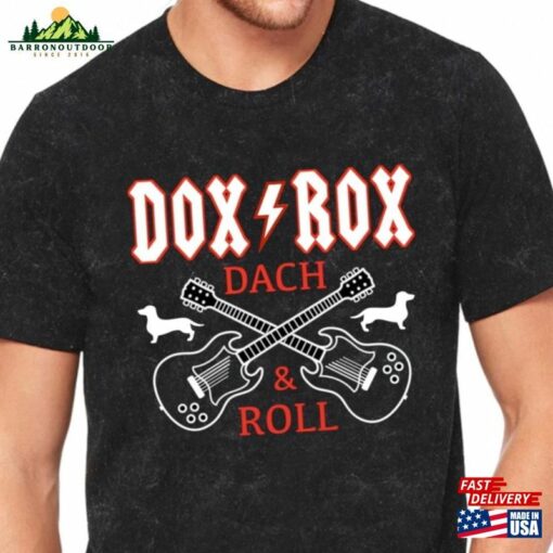 Dox Rox World Tour 81 Unisex T-Shirt Dach Amp Roll Classic