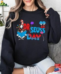 Dr Seuss T-Shirt Day Sweatshirt Read Across America Unisex Hoodie 3 Dr Seuss T Shirt Day Sweatshirt Read Across America Unisex Hoodie 4