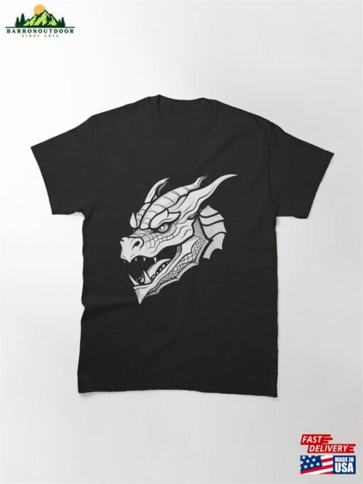 Dragon Head Classic T-Shirt Hoodie Unisex