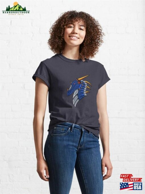 Dragon With Headphones Classic T-Shirt