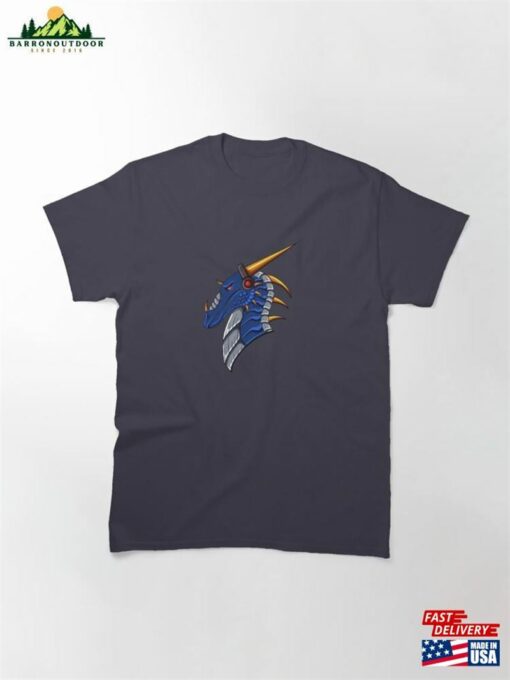 Dragon With Headphones Classic T-Shirt