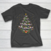 Dragonfly Christmas Tree Santa Dragonfly Bird Xmas Gift T-Shirt