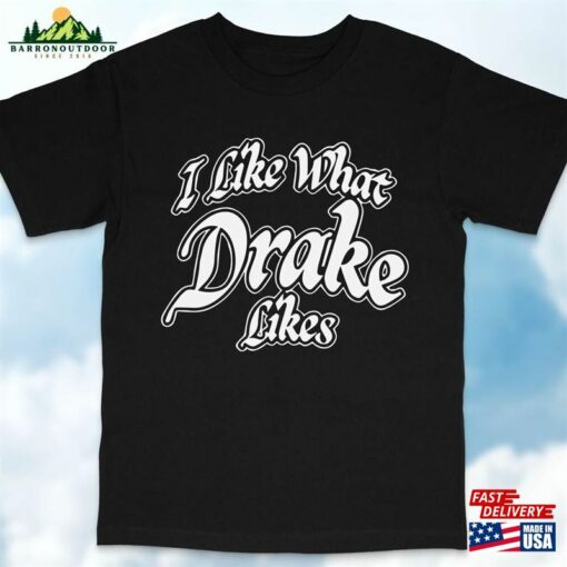 Drake I Like What Likes Its All A Blur Front Unisex Sweatshirt