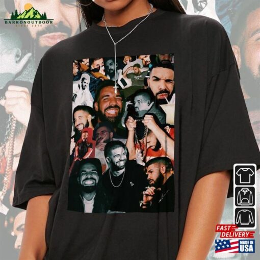 Drake Rap Shirt Concert 90S Y2k Merch Vintage Hiphop Sweatshirt Hoodie Classic