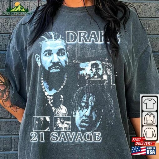 Drake Rap Shirt T-Shirt Vintage 90S Merch Tour 2023 Ticket Album Png Sweatshirt Classic Hoodie