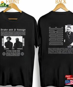 Drake Rap Tour2023 Shirt It’S All A Blur 21 Savage Tour 2023 Unisex Hoodie