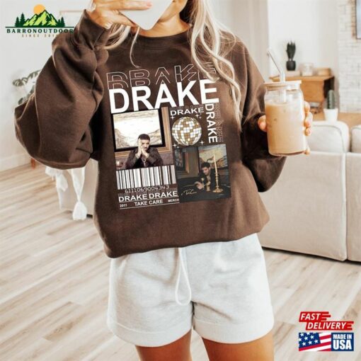 Drake Rap Vintage Sweatshirt Take Care Rapper T-Shirt