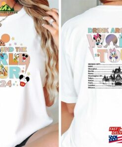 Drink Around World Tour 2024 Shirt Mickey And Friends Retro Walt Disneyworld Hoodie T-Shirt Drink Around World Tour 2024 Shirt Mickey And Friends Retro Walt Disneyworld Hoodie T-Shirt